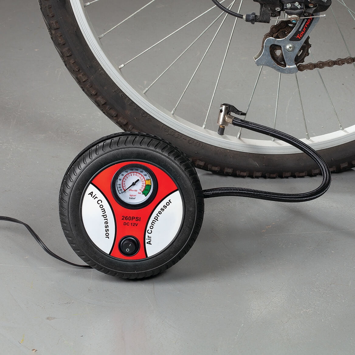 Tire Shaped Air Compressor