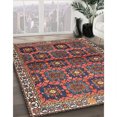 thumbnail image 3 of Ahgly Company Machine Washable Indoor Rectangle Traditional Dark Almond Brown Area Rugs, 8' x 10', 3 of 7