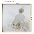 thumbnail image 3 of Uttermost Gold Highlights Pine Canvas and Acrylic Feminine Art in Multi-Color, 3 of 4