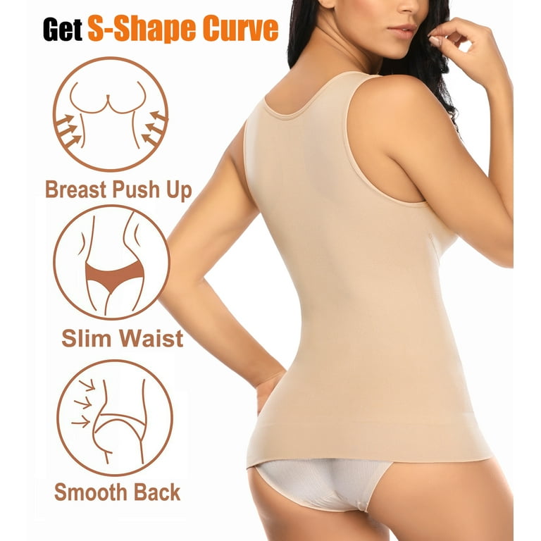Buy Get In Shape Women's Body Shaping Camisole - Pack of 2 Online