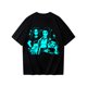 thumbnail image 3 of Pop cazadora para niña Demon Hunters Boys Girls Fashion Round-Neck Group Panels T Shirt （Gray）, 3 of 3