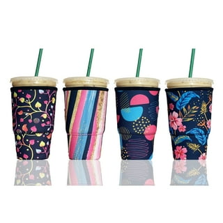 3pcs Neoprene Cup Holder Cup Covers Coffee Sleeves for Cold Drinks and Hot Drinks, Size: 16x10x10CM