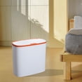 thumbnail image 4 of lovelectronic88 Smart Induction Trash Bin Touchless Recycling Rubbish Basket for Orange, 4 of 7
