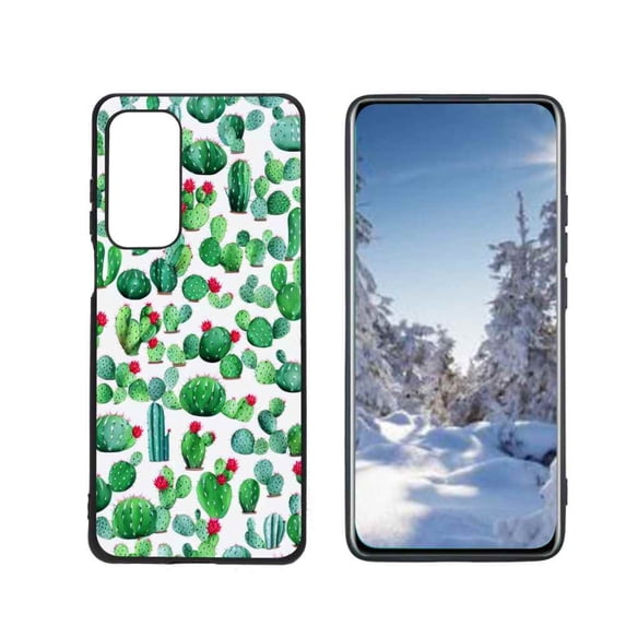 Cactus-150 Phone Case, Degined for Motorola MOTO Edge 5G UW Case Men Women, Flexible Silicone Shockproof Case for Motorola MOTO Edge 5G UW