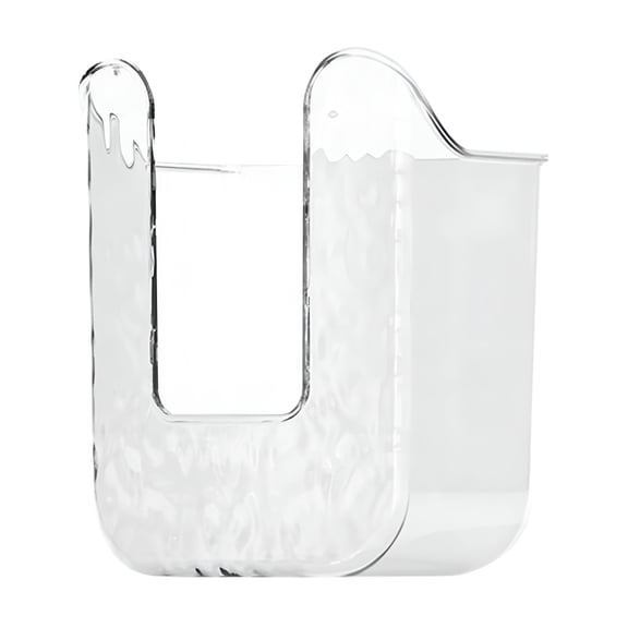 ACDANC 6.1" Space-Saving Minimalist Style B Color Plastic Tissue Dispenser
