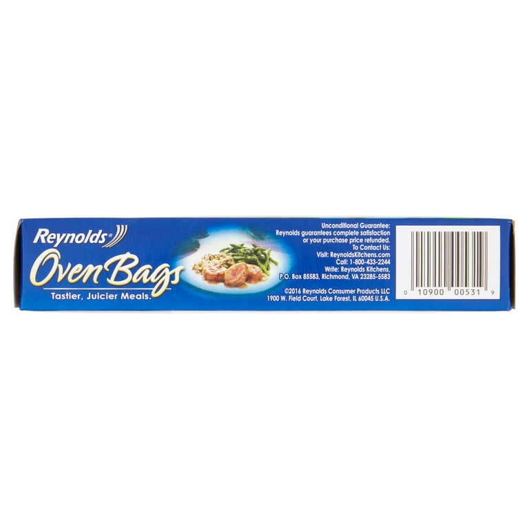 Reynolds 16 In. x 17-1/2 In. Oven Bag (5 Count) - Johnson Hardware &  Furniture