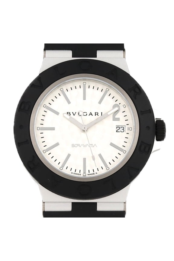 Pre-Owned Bvlgari Aluminium Hajime Sorayama Limited BB40AT 103703 Automatic Watch