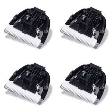 4X Pet Hair Trimmer Cutter Ceramic Blade Compatible for CP3100 3180 7800 7900 Grooming Clipper Replacement Knives