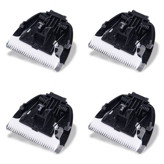 4X Pet Hair Trimmer Cutter Ceramic Blade Compatible for CP3100 3180 7800 7900 Grooming Clipper Replacement Knives