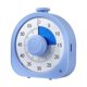 thumbnail image 1 of CHAO Temporizador visual recargable, reloj despertador multifuncional para hornear, para niños, para trabajar, estudiar, gestionar el tiempo, color azul, 1 of 5