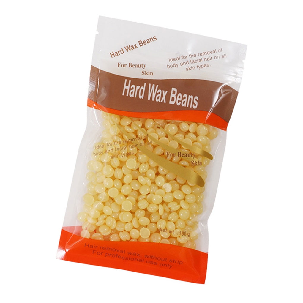 Hard Wax Beans Hair Removal Home Waxing Face beans; hair removing wax; Eyebrow Back Chest Legs Accessories,100g,Honey | Walmart Canada Hard Wax Beans Hair Removal Home Waxing Face beans; hair removing wax; Eyebrow Back Chest Legs Accessories,100g,Honey | Walmart Canada