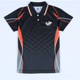 thumbnail image 3 of New table tennis clothes lapel short-sleeved T-shirt quick-drying clothes summer sweat-absorbent training jersey 44510, 3 of 5