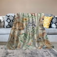 thumbnail image 2 of Nawypu  Bunny Throw Blanket - Bunny Rabbit Gifts for Women, and Bunny Lovers - Flannel Blankets for Rabbit Lovers on Easter, Christmas, Birthday, Thanksgiving, 2 of 6
