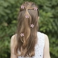thumbnail image 7 of Momihoom Crystal Flower Hair Claws For Women Hair Barrettes Jaw Clip Sweet Color Hair Clip Girl Hair Accessory, 7 of 7