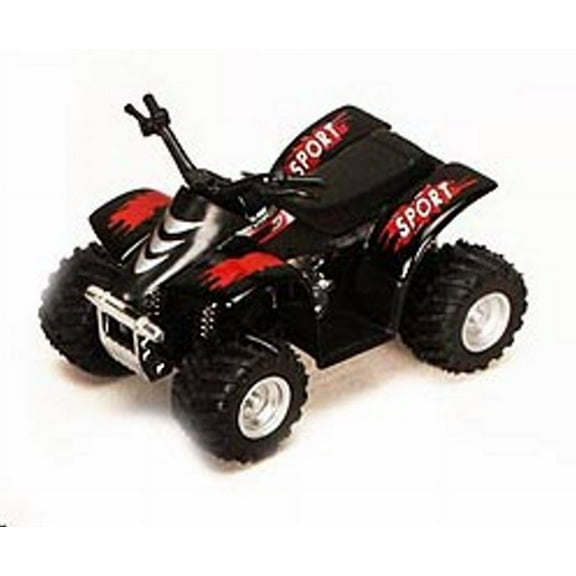 Smart ATV, Black - Kinsmart 3506D - 3.5" Diecast Model Toy Car (Brand New, but NOT IN BOX)