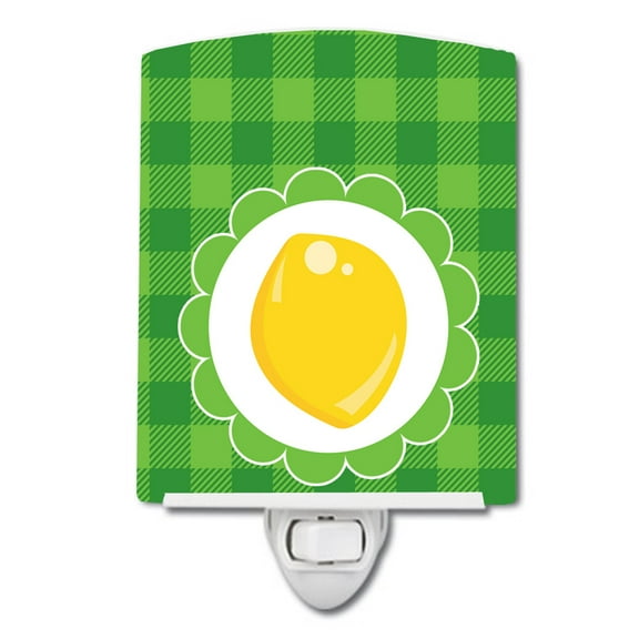 Caroline's Treasures BB7107CNL Lemon Ceramic Night Light, 6x4x3", multicolor