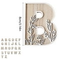 thumbnail image 3 of 26 Wooden Letters for Wall Decoration - Exquisite, Versatile for Crafts, Name Signs, Wedding, Children's Room. High - Quality, Customizable, 3 of 6