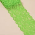 thumbnail image 1 of MesaSe 10Yard Elastic Lace Trim Lace Ribbon For Sewing Decoration Coconut Brown 80mm, 1 of 7