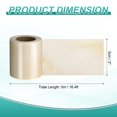 thumbnail image 2 of Uxcell Wood Grain Wallpaper Border 2" x 16.4ft Textured Frame Sticker, Agate White, 2 of 7