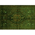 thumbnail image 1 of Ahgly Company Indoor Rectangle Persian Green Traditional Area Rugs, 2' x 4', 1 of 1