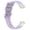 A, variant on Clear Double Color Jelly Silicone Replacement Skin Friendly Quick Release Design Straps for Watch 3