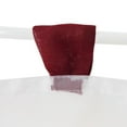 thumbnail image 5 of Customize Cafe Window Curtain Kitchen Curtain Tier #1 35x18 Inch, Wine Red 1 35x18 Inch Wine Red, 5 of 6