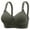 Army Green, variant on Women's Oversized Wireless Bra - Sweat Wicking, Breathable, Adjustable Support, Beautiful Back Design, Nylon Spandex, US/UK EU Size Conversion, Machine Washable