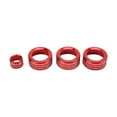 thumbnail image 2 of Anneau de Commutateur de Climatisation, Alliage d'Aluminium Distinctif Solide Brillant Ajustement Parfait Volume Couvercle pour 2022 pour la Protection Rouge, 2 of 8