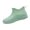 Cyan, variant on Orthopedic Ankle Rain Booties for Women, PVC Flat Slip On Garden Boots, Cushioned Arch Fishing Daily Walking Booties Beige