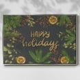 thumbnail image 2 of Holiday Sentiment II - Framed Gallery Wrapped Holiday Canvas - 25 x 37 - Silver Frame, 2 of 8