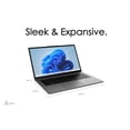 thumbnail image 3 of RCA 17.3" FHD LAPTOP, AMD RYZEN 7 5700, 8GB RAM, 512GB SSD RWNR7L1747-TI - Black, 3 of 7