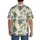 thumbnail image 3 of Fotbe Vintage Animals Palm Tree Camisa Estampada de Manga Corta para Hombre, Casual de Verano, Estilo Playero, Sin Arrugas-4X-Large, 3 of 5