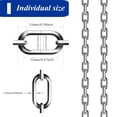 thumbnail image 2 of Cadena colgante LinhomGuy de acero inoxidable 304 de 15 m con bobina, 2 of 6