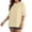 Beige(Womens Shirts), variant on Mid Sleeve Tops for Women,Henley Crew Neck Oversized T Shirts,Button Pullover Cute Blouses,Coffee,L
