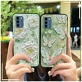 thumbnail image 6 of LYM-Phone Case For Nokia C300 4G, Cute Soft case Silicone Protective Full wrap Durable Graffiti flower Anti-knock Oil Painting Back Cover Cartoon Phone Pouch Waterproof Fashion Design, 6 of 9