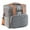 Grey, variant on Insulated Large Lunch Double Heavy Duty Womens Lunch Boxes for School Water Bottle Bags for Tote Bags Woman Lunch Bag for Work with Bottle Holder Heavy Duty Bags for Men Thirty One Lunch Tote