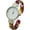 Rose, variant on Collections Analog Quartz Women's 30mm Case Colorful Acrylic Cuff Bangle Watch