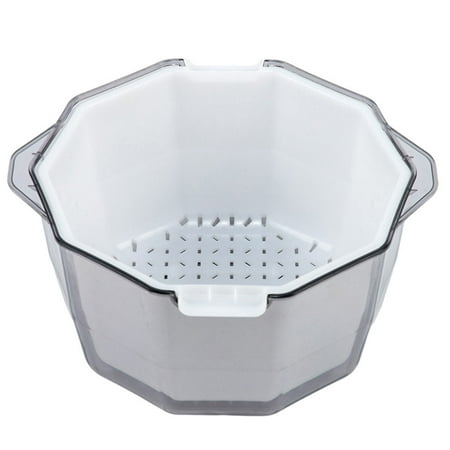 

NUOLUX 1 Pc Portable Draining Basket Kitchen Fruit And Vegetable Dish Washing Basket