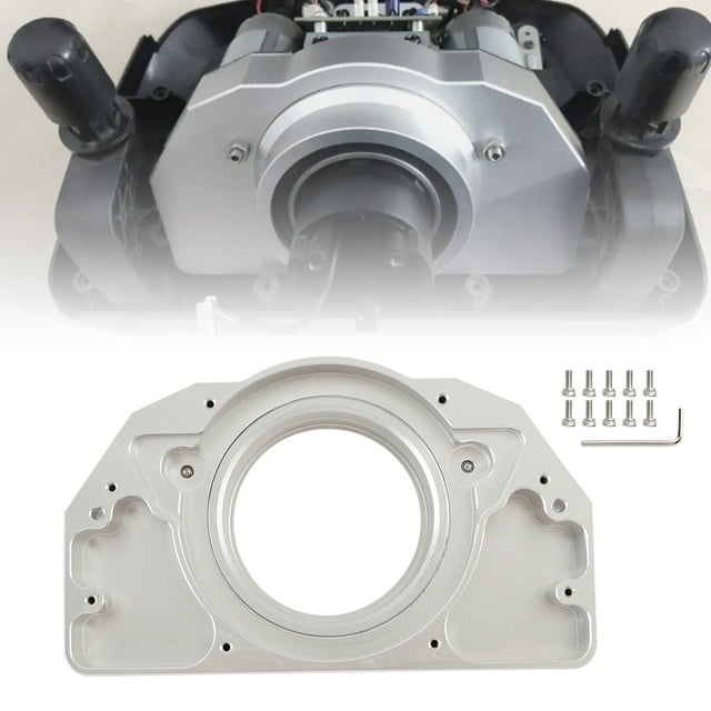 Siège à Roulement en Aluminium pour Volant Logitech de Mouvement G25 G29 G923 Argent