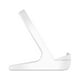 thumbnail image 3 of Soporte de sobremesa para cargador de teléfono - Soporte de silicona para cargador inalámbrico MagSafe, Negro/Blanco, 3 of 4