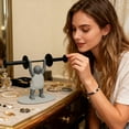 thumbnail image 3 of Funny Weightlifting Figure Desk Organizer Stand Compact Desktop Storage Holder for Jewelry Watches Small Items Home Decor, 3 of 3