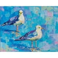 thumbnail image 3 of Vertentes, Jeanette 14x12 Black Modern Framed Museum Art Print Titled - Boys of Summer, 3 of 5