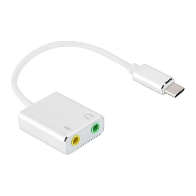 Amonida External Sound Card 7.1 Channel Aluminum Alloy Stable Durable