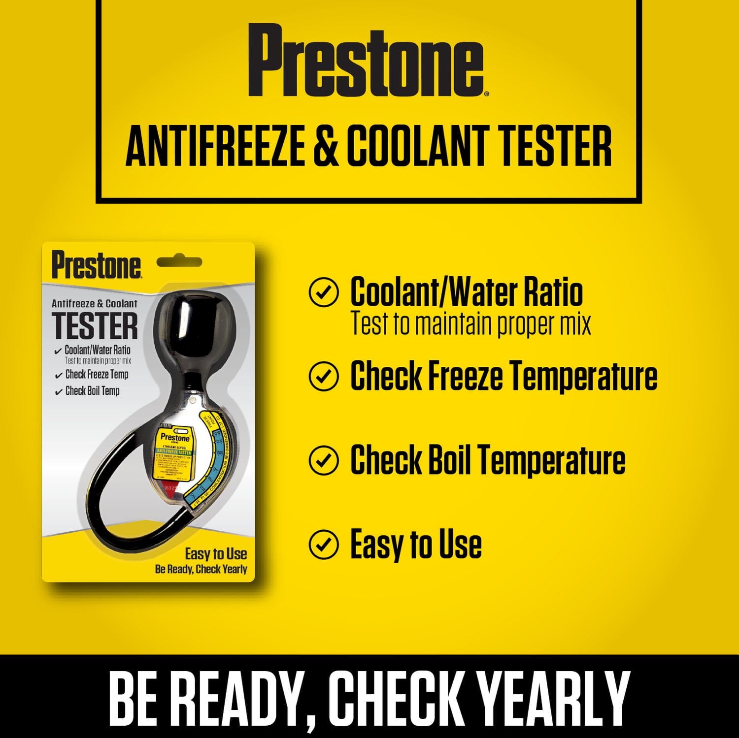 Prestone AF/Coolant Tester, AF/Coolant Tester