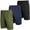 Set 3, variant on 3 & 5 Pack: Men's Mesh Athletic Performance Gym Shorts with Pockets (S-3X)
