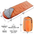 thumbnail image 2 of All-Season Envelope Sleeping Bag - Portable & Waterproof, 2 of 8