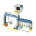 thumbnail image 2 of de deportes, equipo de juegos para interiores y exteriores, juguete deportivo para niños, juego de baloncesto, fútbol, béisbol, bolos, juguete, 2 of 8