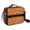 Sunflower and Outline, variant on Sunflower and Outline Orange Pattern Insulated Lunch Bag with Shoulder Strap and Bottle Holder,Bento School Lunch Bag Box,11x9.5x3.5 Inches