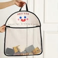 thumbnail image 4 of Wall Hanging Mesh Bag Cartoon Print Great Load Bearing Visible Large Opening Toys Underwear Trash, 4 of 5