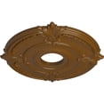 thumbnail image 3 of Ekena Millwork 18"OD x 4"ID x 5/8"P Attica Ceiling Medallion (Fits Canopies up to 5"), Hand-Painted Smokey Topaz, 3 of 6